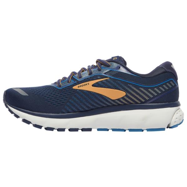 Brooks Futócipő Férfi Ghost 12 Sötétkék/Mélysárga,KVH40853